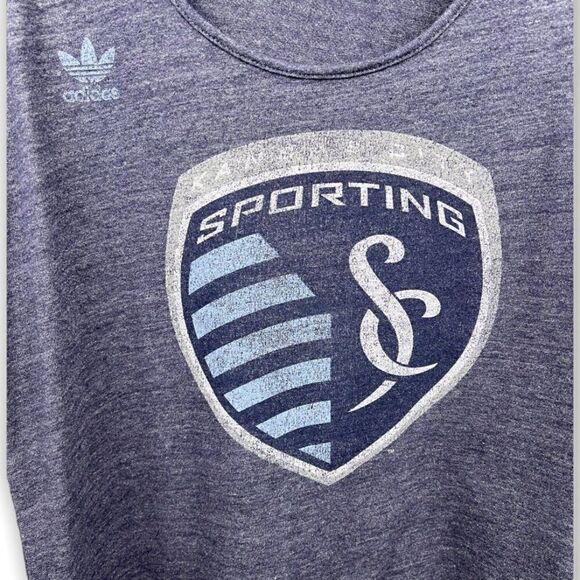 Adidas Sporting KC Soccer Racerback Tank Top XL - Picture 3 of 6